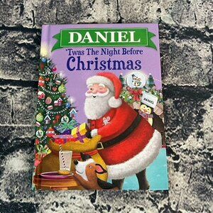 DANIEL ‘Twas The Night Before Christmas Personalized Book For The Name
